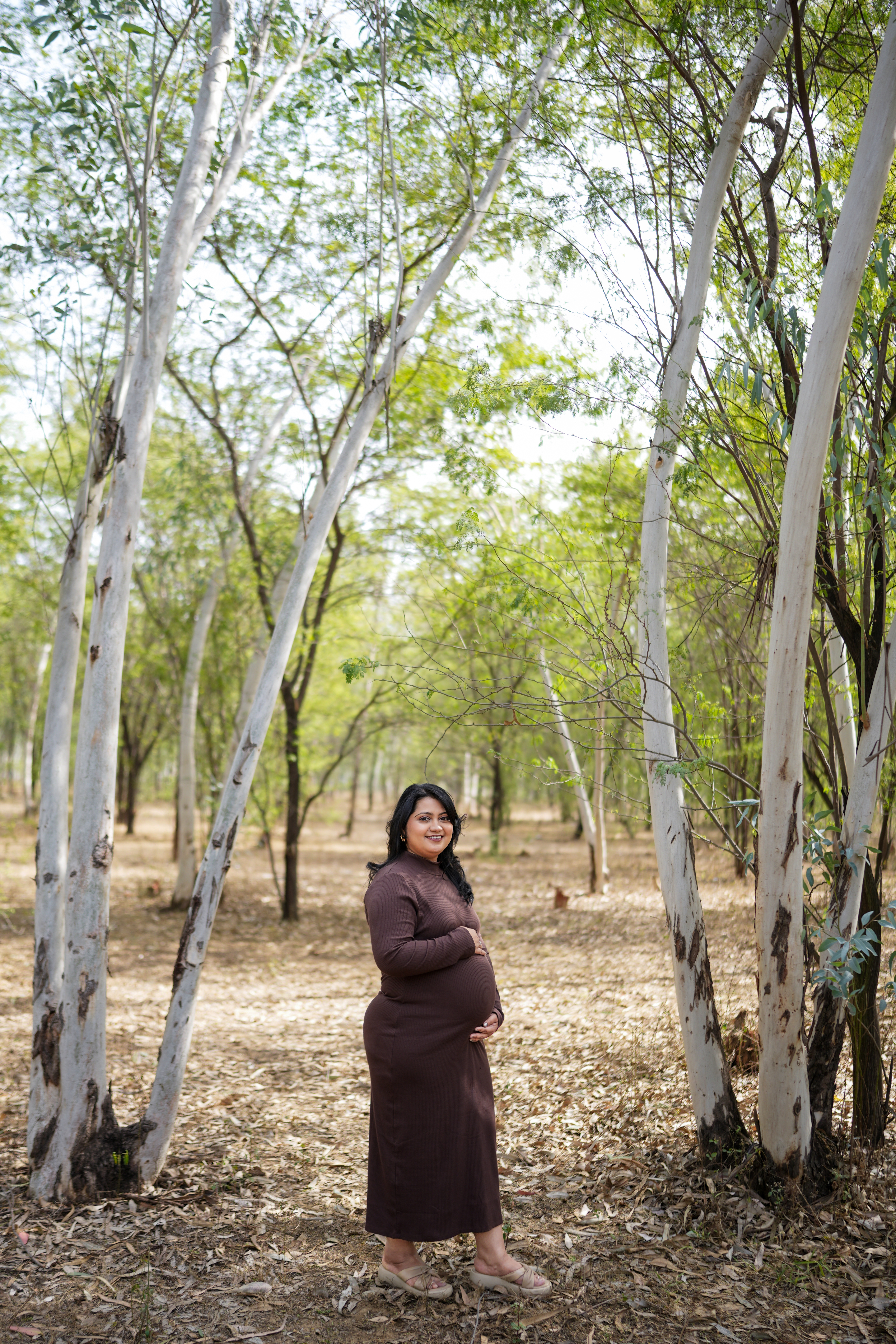 Outdoor maternity photoshoot